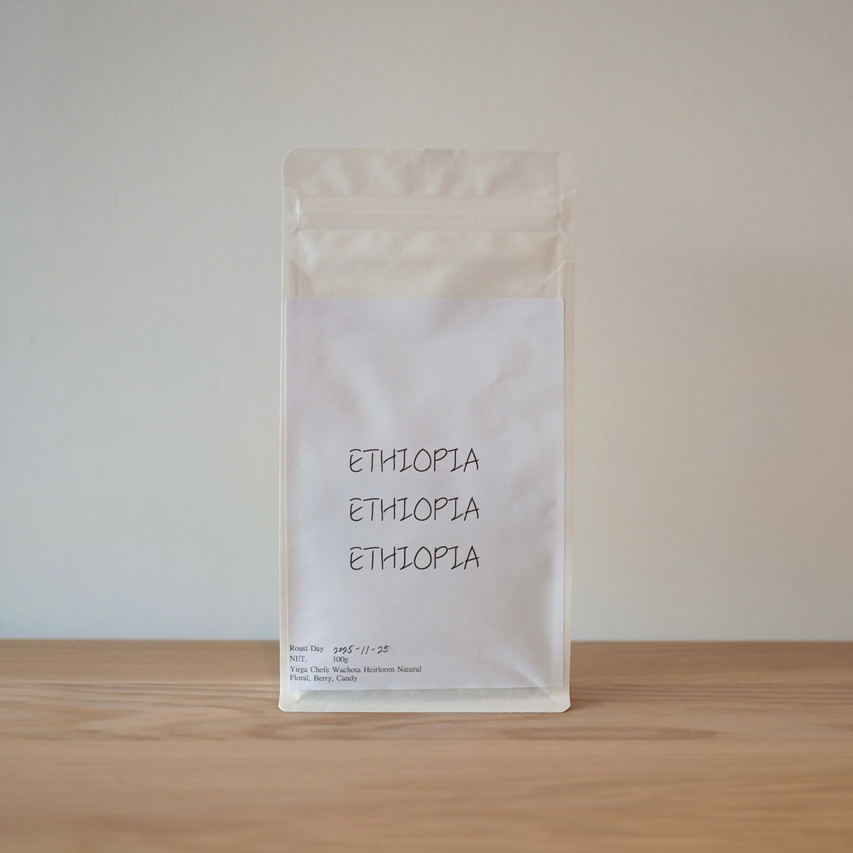 エチオピア Syakiso Guji Jigesa Heirloom Natural